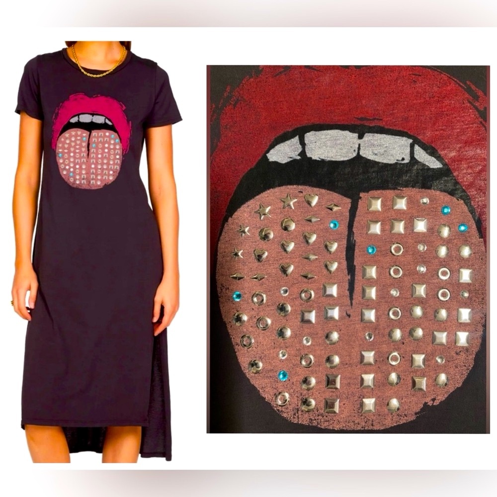 NEW LAUREN MOSHI GENESIS VINTAGE STUD TONGUE